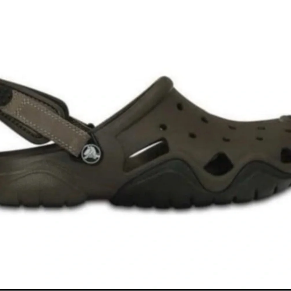Brown Slip-On Clogs